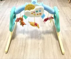 【動作確認済】プーさん えらべる回転6WAYジムにへんしんメリー 箱ありのサムネイル