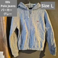 00s Polo Jeans Co. パーカー　グレー
