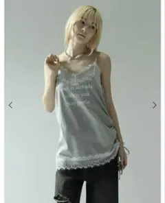 LACE DOCKING CAMISOLEレースキャミソールのサムネイル