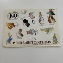 希少　激レア　ピーターラビット生誕１００周年シールのサムネイル