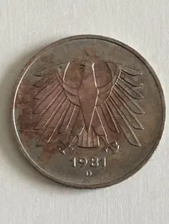 ドイツ 旧硬貨 2マルク 1マルク セット - メルカリ