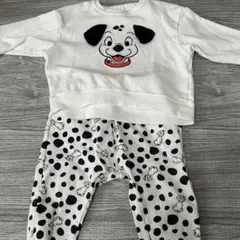 ベビー服 セットアップ 90cm 101匹わんちゃん 上下セット