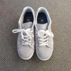 グレー スニーカー le coq sportif ルコックスポルティフのサムネイル