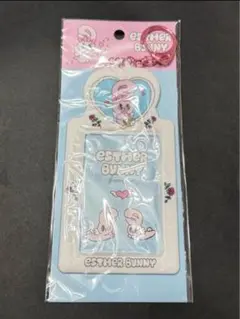 エスターバニー　カードホルダー　ICカードケース　キーホルダー　新品　未使用　W