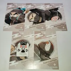 忍たま乱太郎　プロ忍の朝も早い！　タソガレドキ忍者隊　特典　カード　セット