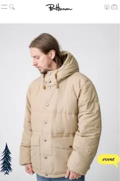 【限定】ロンハーマン別注 ポロ ラルフローレン ダウンジャケット【別注】レア