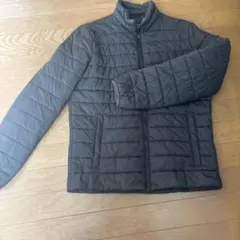 黒 ダウンジャケット ブラック 中綿コート サイズS