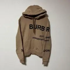 最終価格 BURBERRY バーバリー パーカー キャメル ホースフェリー L 