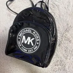 【値下げ相談可能】MICHAEL KORS リュック　エナメル製