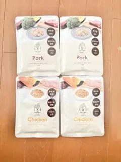 お試し ココグルメ レトルト5セット チキン ビーフ ポーク フィッシュ