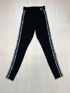 adidas フラワープリント レギンス　S