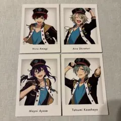 あんスタ 10周年 ぱしゃっつ 特典 ALKALOID 一彩 藍良 マヨイ 巽