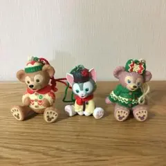 ダッフィー  シェリーメイ　ジェラトーニ　クリスマス　オーナメント
