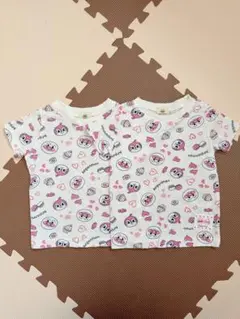 アンパンマン 半袖Tシャツ 2枚セット 90 双子