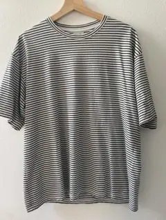 【美品】＜Steven Alan＞ オーガニックボーダー Tシャツ