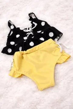 petit main水着 セパレート80cm 水玉