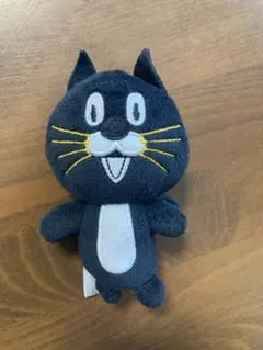 いないいないばあ　黒猫 ぬいぐるみ　指人形　レア　童心社のサムネイル