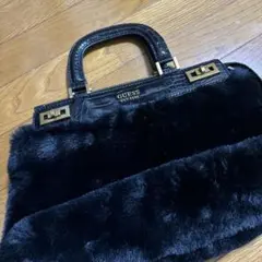 ✧︎ ARMANI EXCHANGE エコファーチェーンショルダーバッグ 