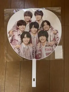 なにわ男子　うちわ　カウコン2021