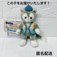 ダッフィ&フレンズ　ワンダフルフレンドシップ　ジェラトーニ　ぬいぐるみバッチ