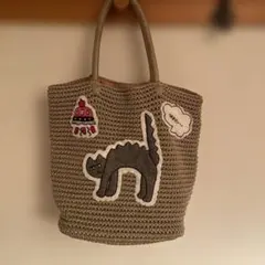 LUDLOW ラクダ刺繍 カゴバッグ LUDLOW ラクダ刺繍 カゴバッグ LUDLOW ラクダ刺繍 カゴバッグ LUDLOW