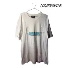 LOWPROFILE ロゴプリントTシャツ ホワイト 半袖 グラフィックTのサムネイル