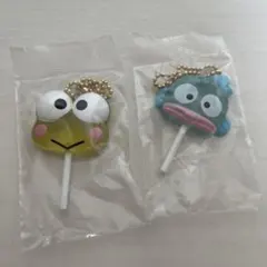 サンリオ キャンディチャーム ガチャ ハンギョドン けろっぴ キーホルダー