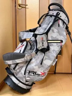 【希少】ラルフローレン★RLX★カモフラ★スタンドキャディバッグ★ゴルフバッグ★