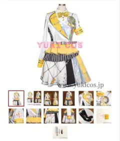 プロセカ 鏡音リン 5周年感謝祭 コスプレ衣装 Sサイズのサムネイル
