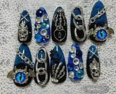 韓国 フレンチガーリー 量産型 地雷 推し ワンホン y2k ネイルチップ