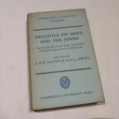 【洋書古書】aristotle on mind and the senses