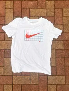 90s 00s nike tシャツ デカロゴ y2k 短丈 希少 センターロゴ