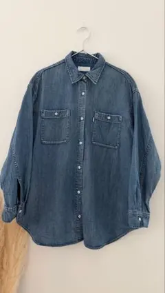 green label relaxing/デニムシャツ