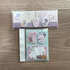Disney マリー メモ用紙・付箋セット