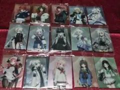 ブルアカウエハース メタリックプラカード１５枚セット