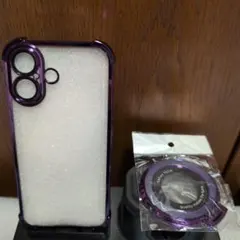 iPhone17用パープルハードケース最終値下げ