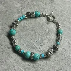 インディアンジュエリー　ターコイズ　ブレスレット　ナバホ