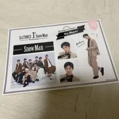 SnowMan 目黒蓮　1st Anniversary ステッカーセット