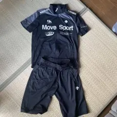 DESCENTE Move Sport ジャージ ブラックのサムネイル