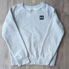 Under Armour アンダーアーマー　ライトグレー トレーナー130