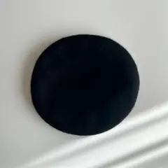 ブラックウールベレー帽