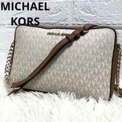 【大人気】マイケルコース　ショルダーバッグ　カメラバッグ　シグネチャー　チェーン