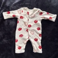 カバーオール 70サイズ りんご柄