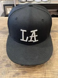 Stussy LA New Era Cap/BLACK/サイズ7 1/4