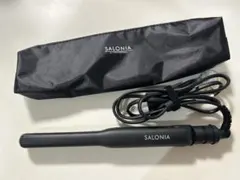 SALONIA サロニア ストレートヘアアイロン　15mm ブラック