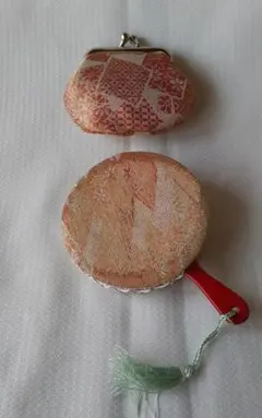 コインケース(がま口)と手鏡セット(西陣織)