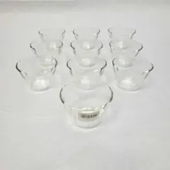 パイレックス　イワキ　プリン　カップ　pyrex iwaki 10個　セットのサムネイル