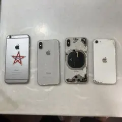 iPhoneジャンク品3台Android1台 - メルカリ