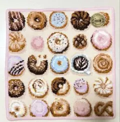 もぐもぐドーナツ　ハンカチ FEILER LOVERARY