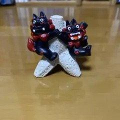 沖縄 シーサー 置物 2体セット